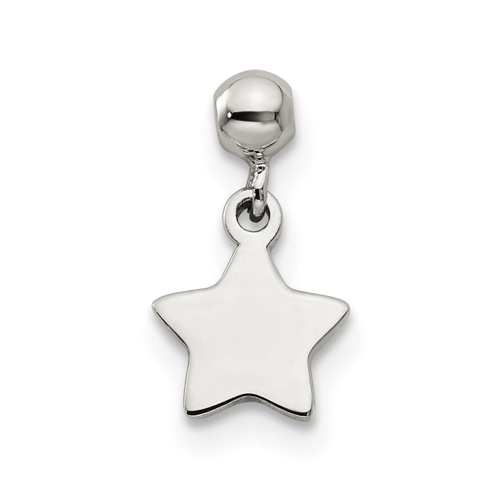 Sterlingsilber Mio Memento Hängend Stern Charm