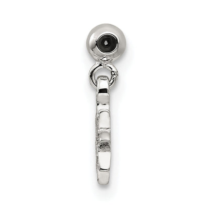 Sterlingsilber Mio Memento Zirkonia Hängend Stern Charm
