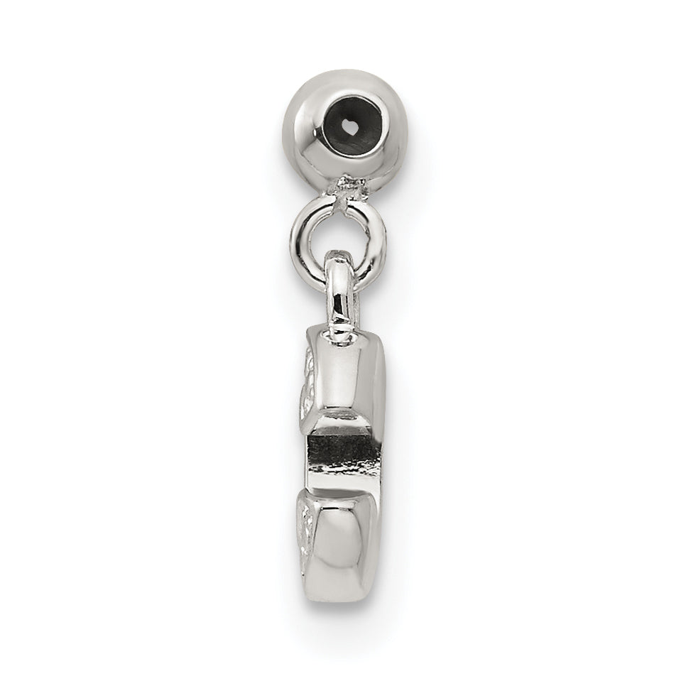 Sterlingsilber Mio Memento Buchstabe C Hängend Initiale Charm