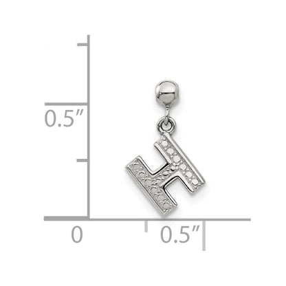 Sterlingsilber Mio Memento Buchstabe H Hängend Initiale Charm