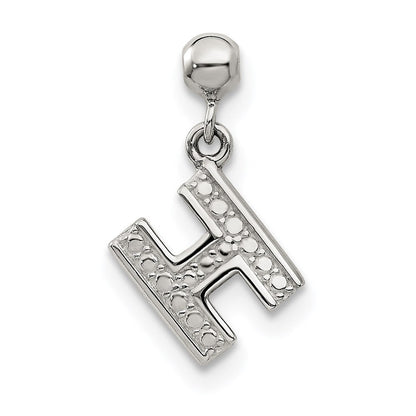 Sterlingsilber Mio Memento Buchstabe H Hängend Initiale Charm