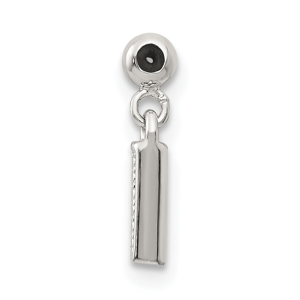 Sterlingsilber Mio Memento Buchstabe I Hängend Initiale Charm