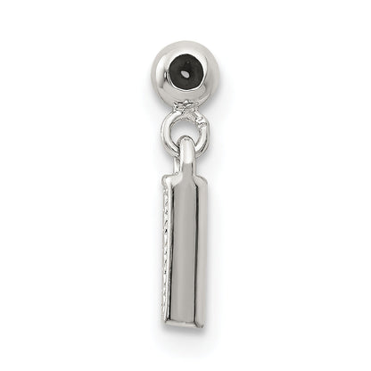 Sterlingsilber Mio Memento Buchstabe I Hängend Initiale Charm