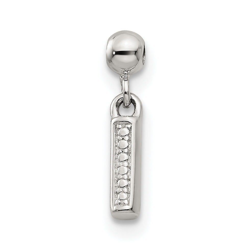 Sterlingsilber Mio Memento Buchstabe I Hängend Initiale Charm