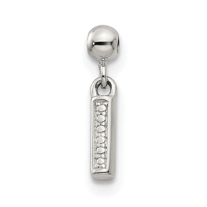Sterlingsilber Mio Memento Buchstabe I Hängend Initiale Charm