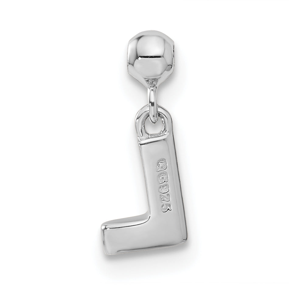 Sterlingsilber Mio Memento Buchstabe P Hängend Initiale Charm