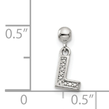 Sterlingsilber Mio Memento Buchstabe P Hängend Initiale Charm