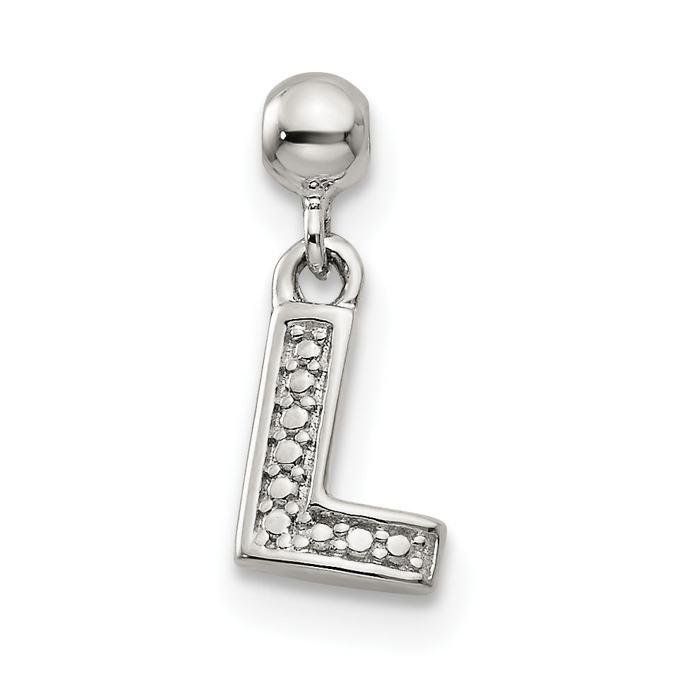 Sterlingsilber Mio Memento Buchstabe P Hängend Initiale Charm