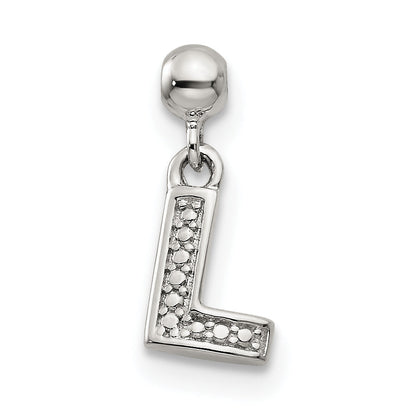 Sterlingsilber Mio Memento Buchstabe P Hängend Initiale Charm