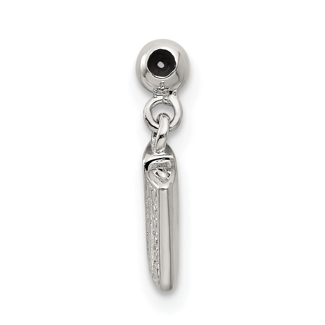 Sterlingsilber Mio Memento Buchstabe M Hängend Initiale Charm
