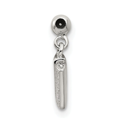 Sterlingsilber Mio Memento Buchstabe M Hängend Initiale Charm
