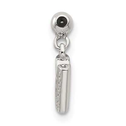 Sterlingsilber Mio Memento Buchstabe N Hängend Initiale Charm