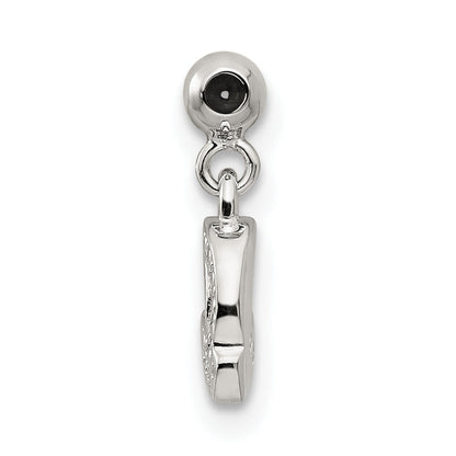 Sterlingsilber Mio Memento Buchstabe Q Hängend Initiale Charm