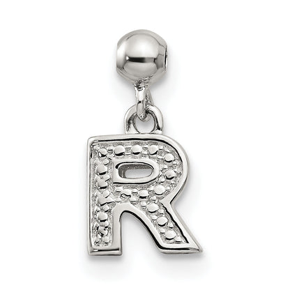 Sterlingsilber Mio Memento Buchstabe R Hängend Initiale Charm