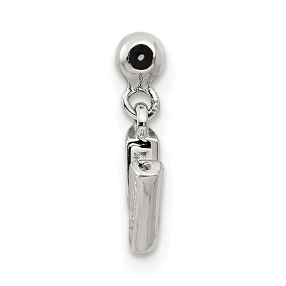 Sterlingsilber Mio Memento Buchstabe V Hängend Initiale Charm
