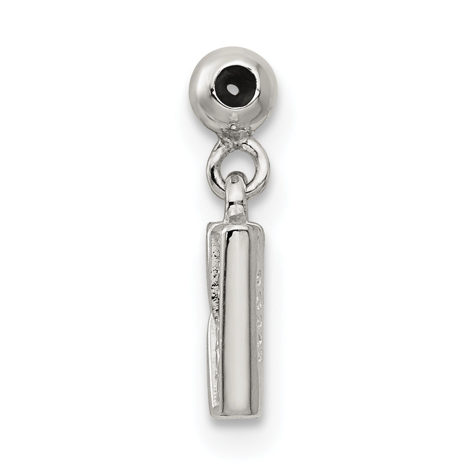 Sterlingsilber Mio Memento Buchstabe W Hängend Initiale Charm