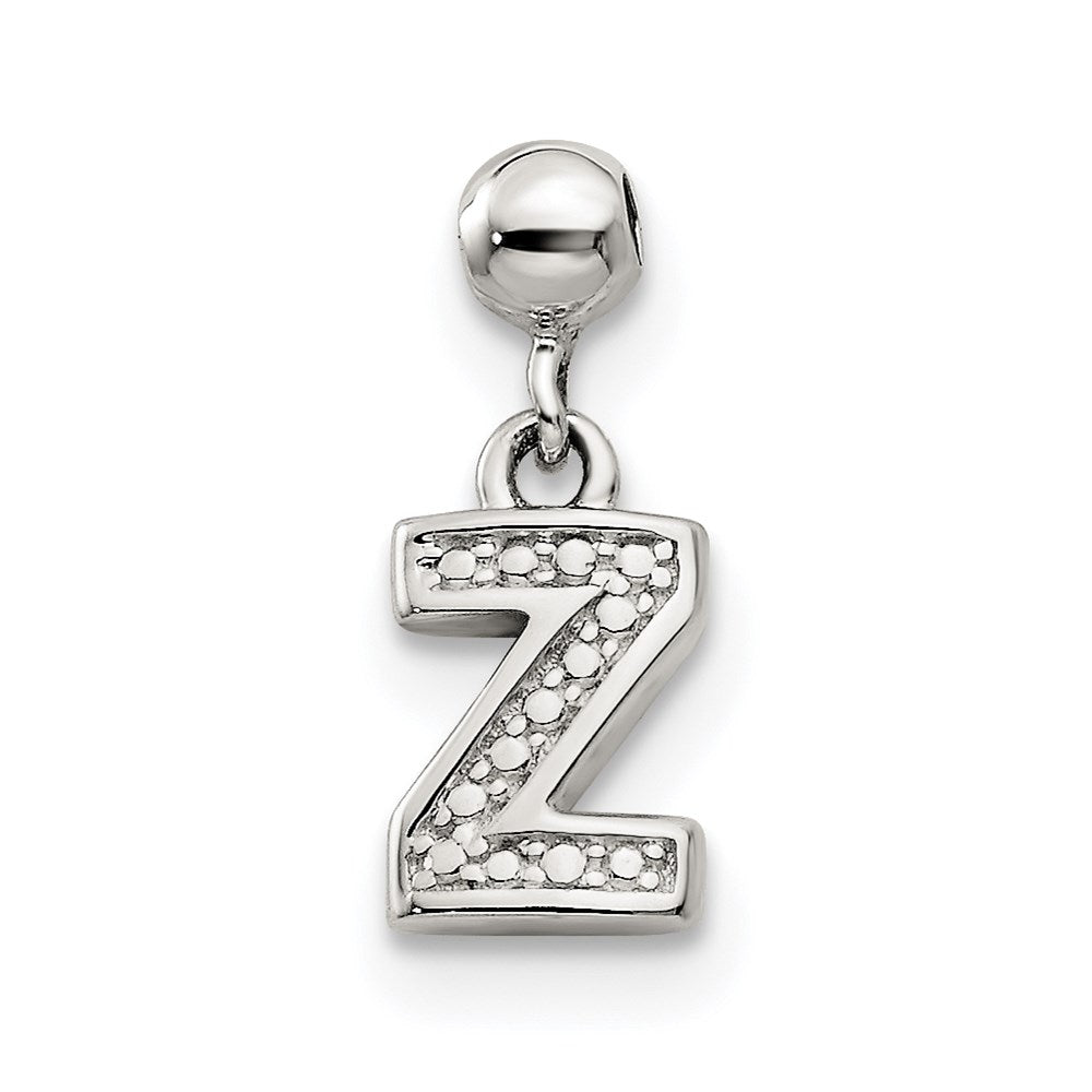 Sterlingsilber Mio Memento Buchstabe Z Hängend Initiale Charm