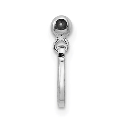Sterlingsilber Mio Memento Rhodiniert Goldfarben Hängend Scorpio Charm