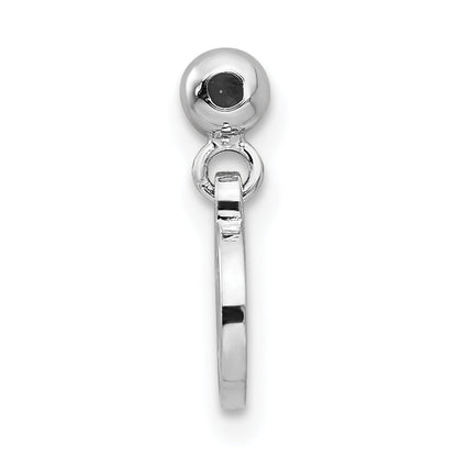 Sterlingsilber Mio Memento Rhodiniert Goldfarben Hängend Virgo Charm