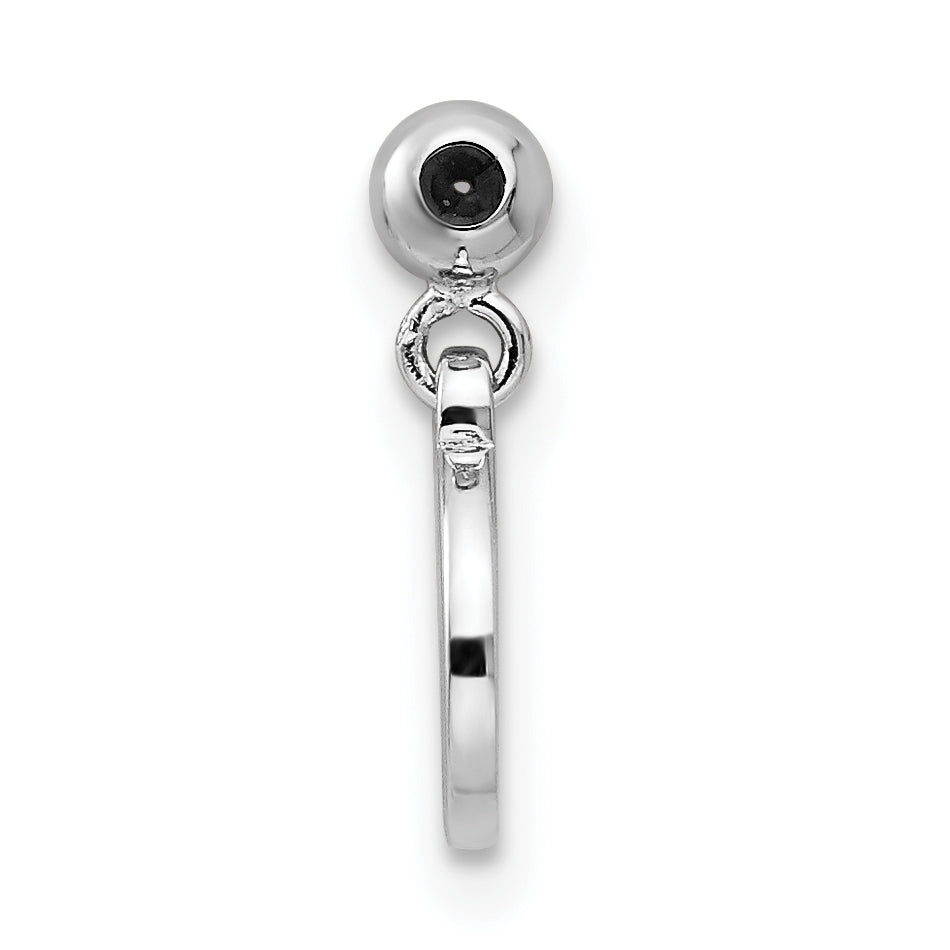 Sterlingsilber Mio Memento Rhodiniert Goldfarben Hängend Aries Charm