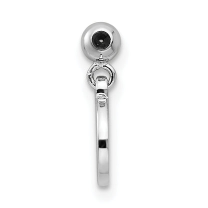 Sterlingsilber Mio Memento Rhodiniert Goldfarben Hängend Aries Charm