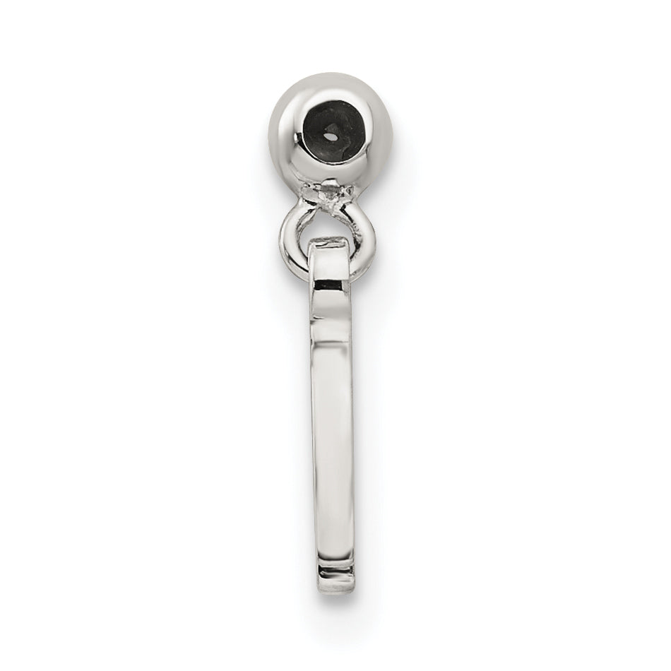Sterlingsilber Mio Memento Hängend Hand Charm