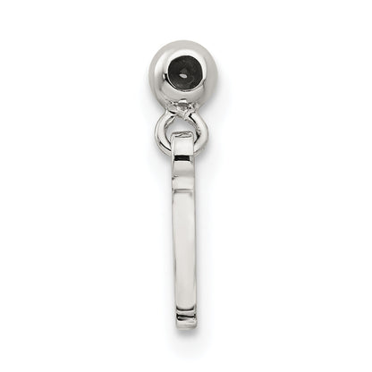 Sterlingsilber Mio Memento Hängend Hand Charm