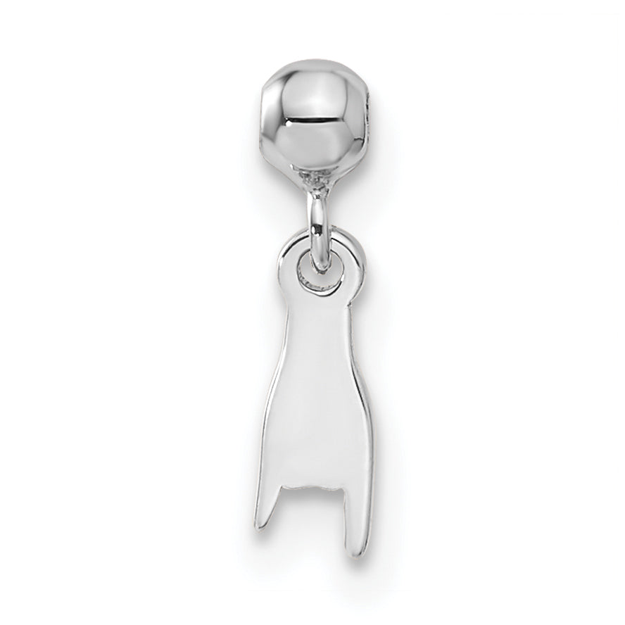 Sterlingsilber Mio Memento Hängend Hand Charm