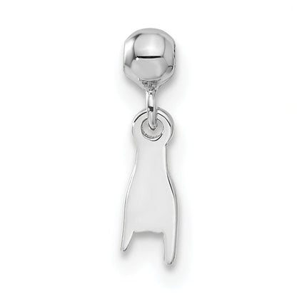 Sterlingsilber Mio Memento Hängend Hand Charm