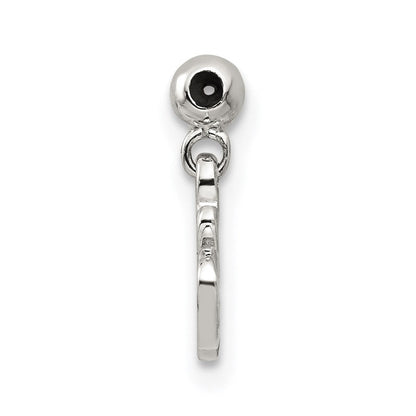 Sterlingsilber Mio Memento Hängend Claddagh Charm