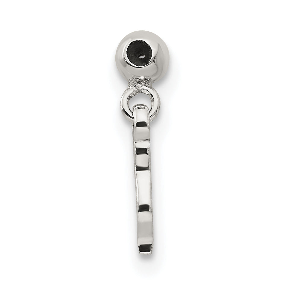 Sterlingsilber Mio Memento Hängend Italienisch Horn Symbol Charm