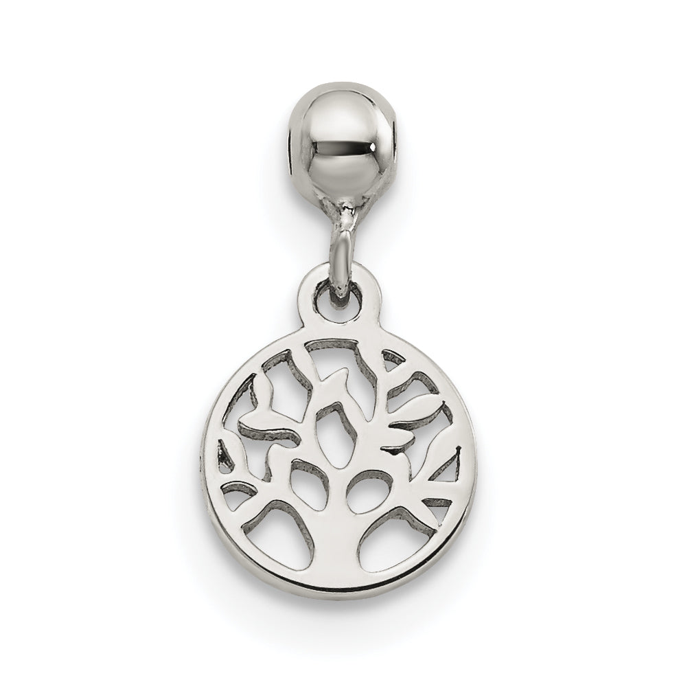 Sterlingsilber Mio Memento Hängend Baum Charm