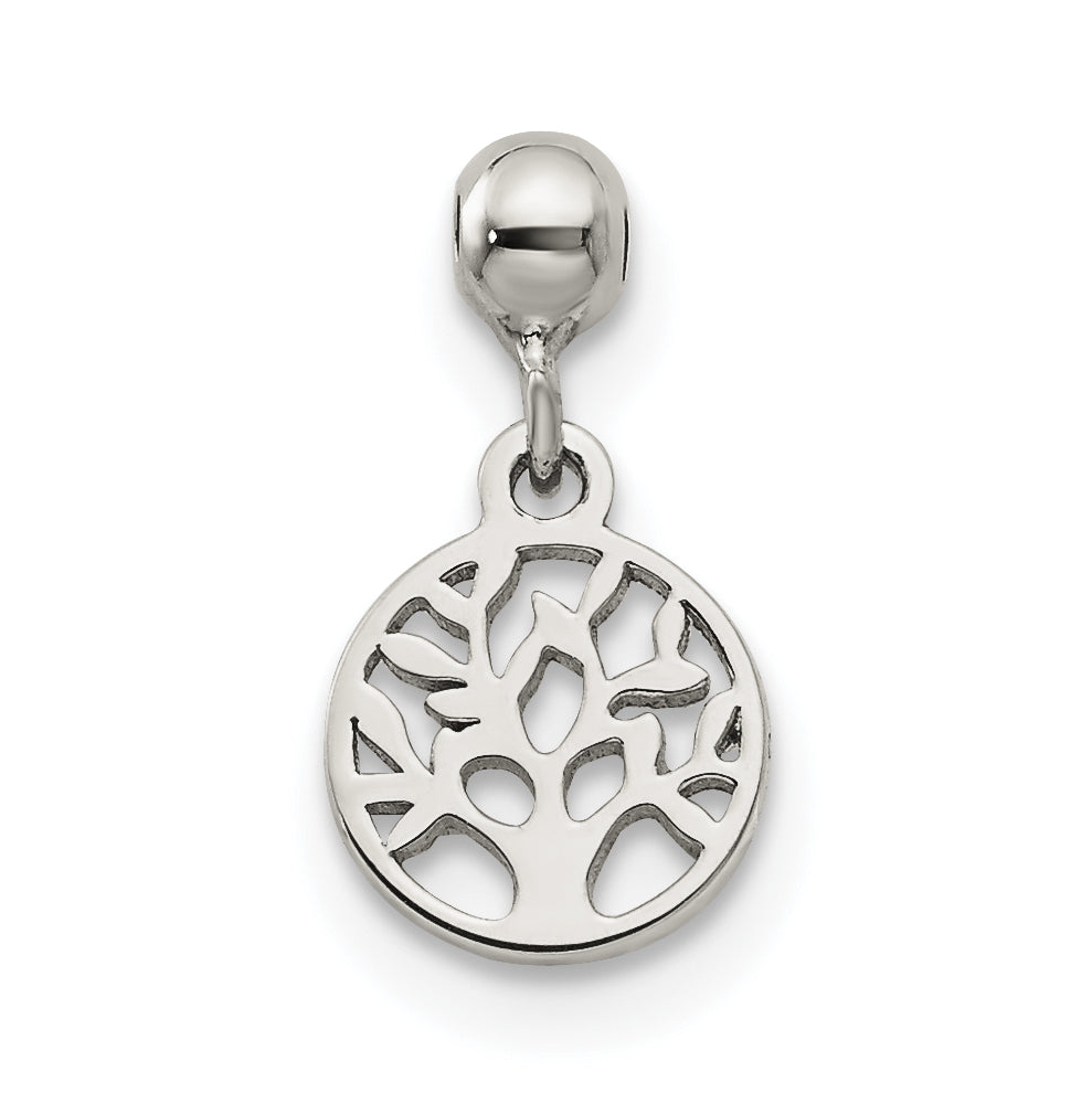 Sterlingsilber Mio Memento Hängend Baum Charm