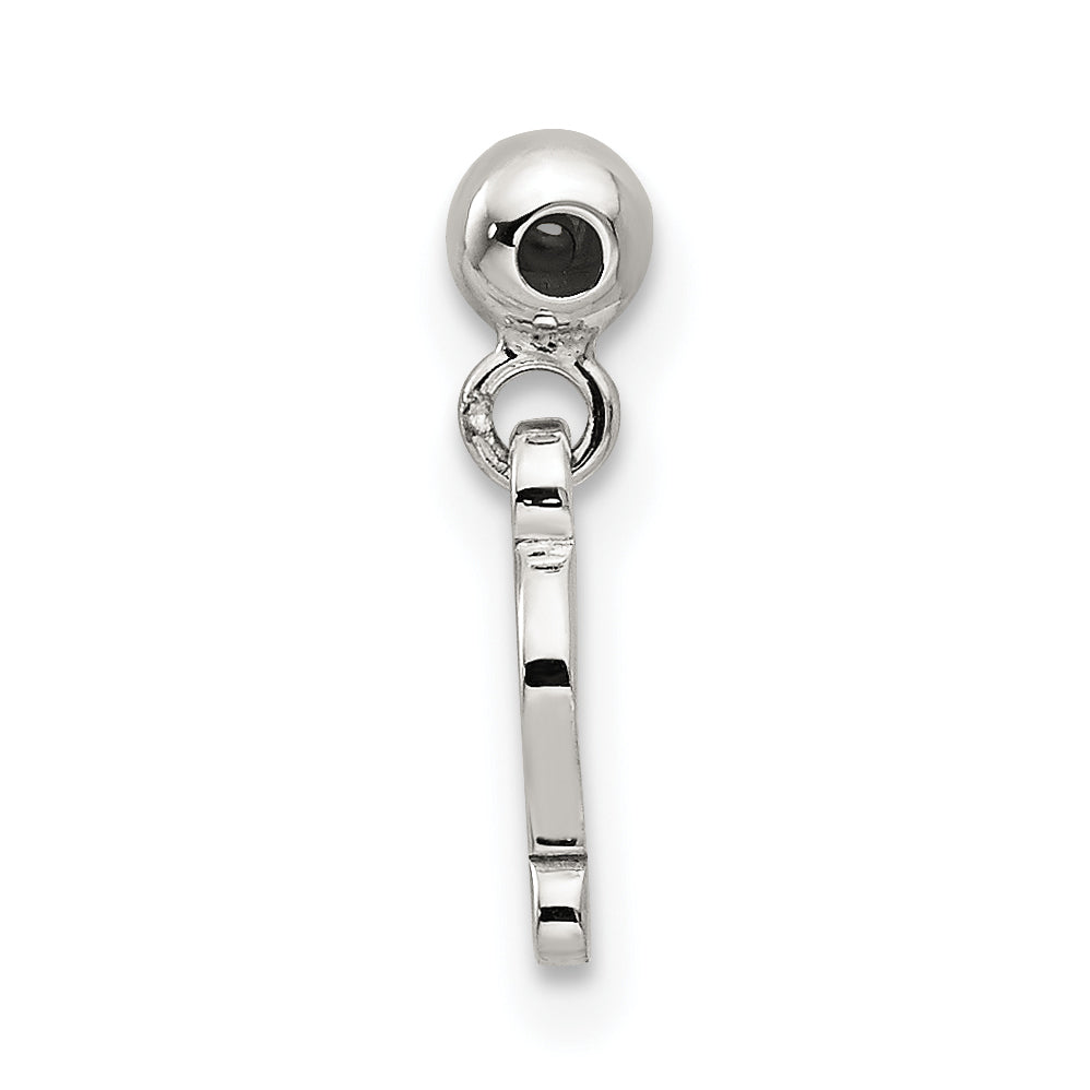 Sterlingsilber Mio Memento Hängend Question Mark Charm