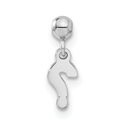 Sterlingsilber Mio Memento Hängend Question Mark Charm