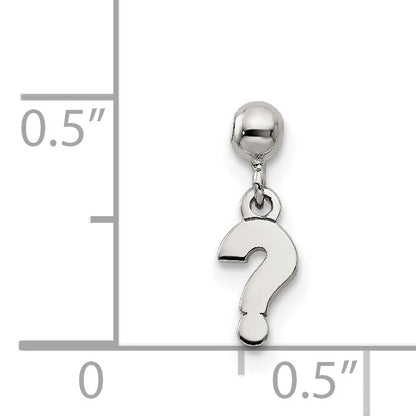 Sterlingsilber Mio Memento Hängend Question Mark Charm