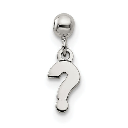 Sterlingsilber Mio Memento Hängend Question Mark Charm