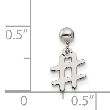 Sterlingsilber Mio Memento Hängend # Charm