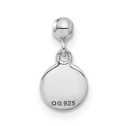 Sterlingsilber Mio Memento Emaille Hängend Korb Kugel Charm
