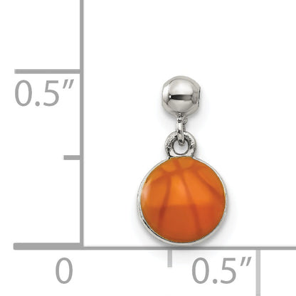 Sterlingsilber Mio Memento Emaille Hängend Korb Kugel Charm