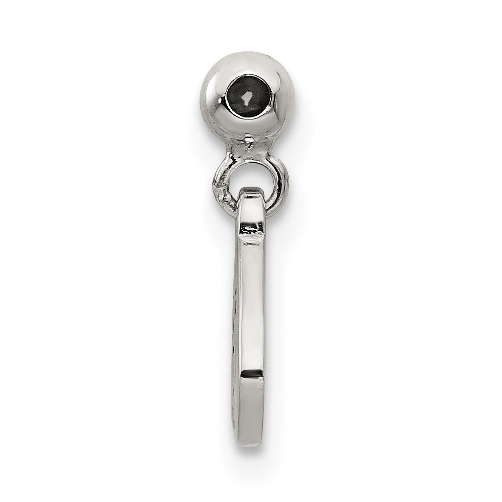 Sterlingsilber Mio Memento Hängend Hund Charm