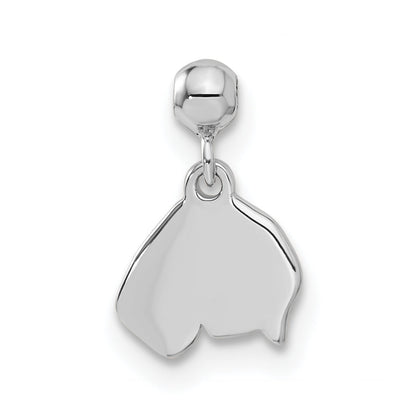 Sterlingsilber Mio Memento Hängend Hund Charm