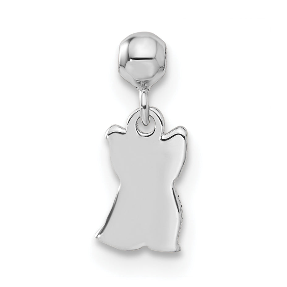 Sterlingsilber Mio Memento Hängend Hund Charm