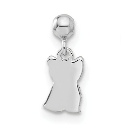 Sterlingsilber Mio Memento Hängend Hund Charm