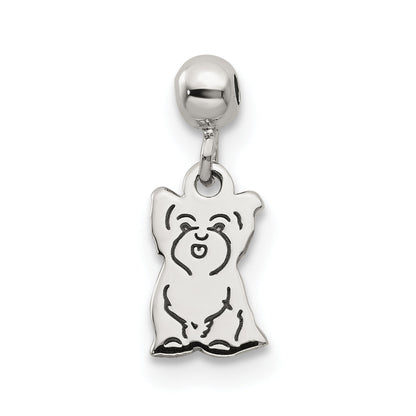 Sterlingsilber Mio Memento Hängend Hund Charm