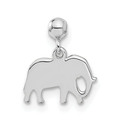 Sterlingsilber Mio Memento Hängend Elefant Charm
