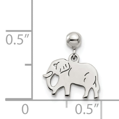 Sterlingsilber Mio Memento Hängend Elefant Charm