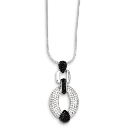 Sterlingsilber & Zirkonia Halskette
