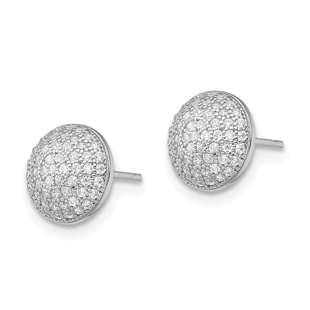 Sterlingsilber Brillant Glut Rhodiniert 118 Stein Mikro Pavé‚äö Zirkonia Ohrstecker