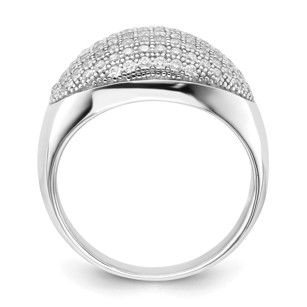Sterlingsilber & Zirkonia Brillant Glut Ring